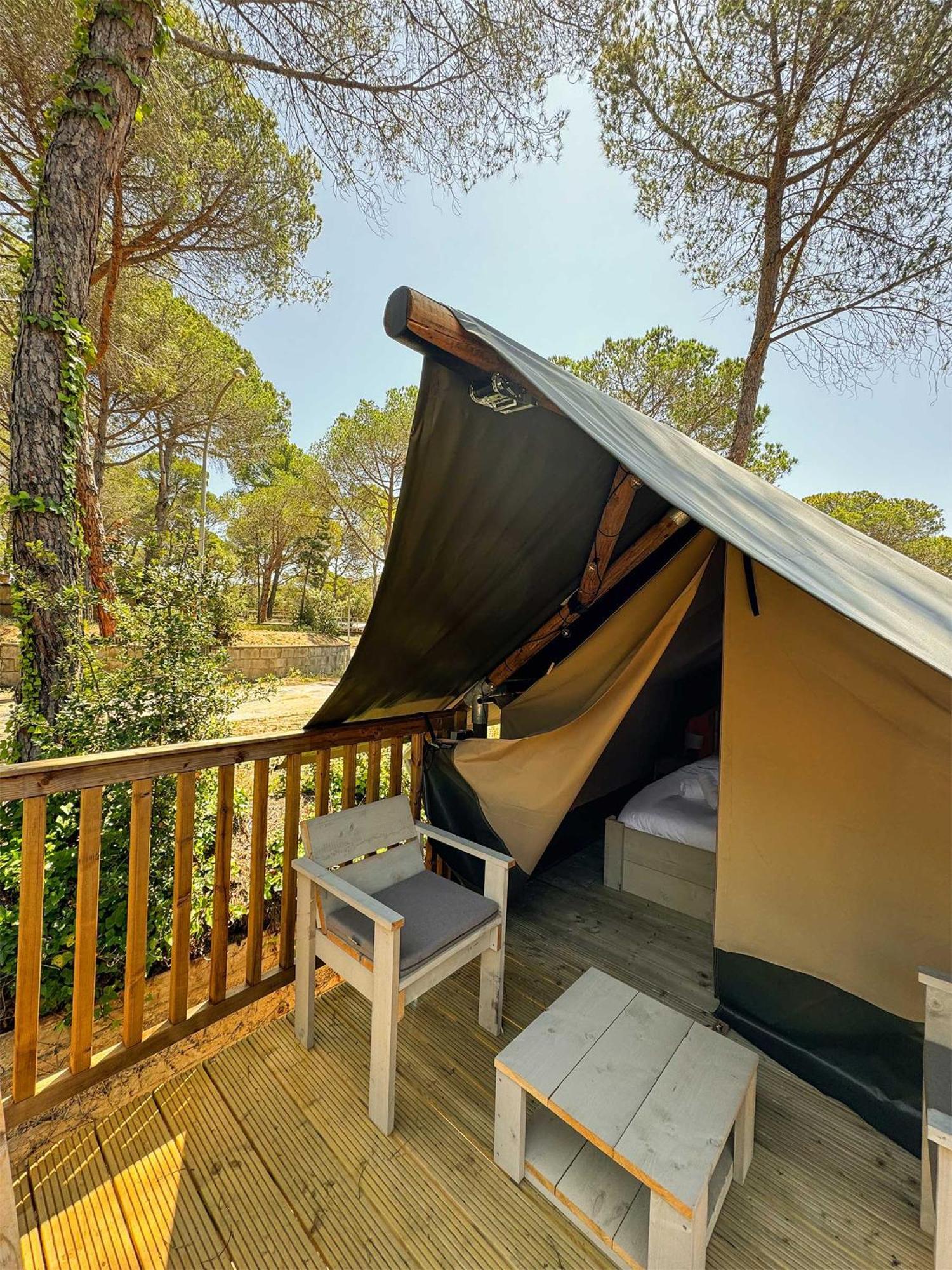 Camping Santa Elena Lloret de Mar Exterior foto